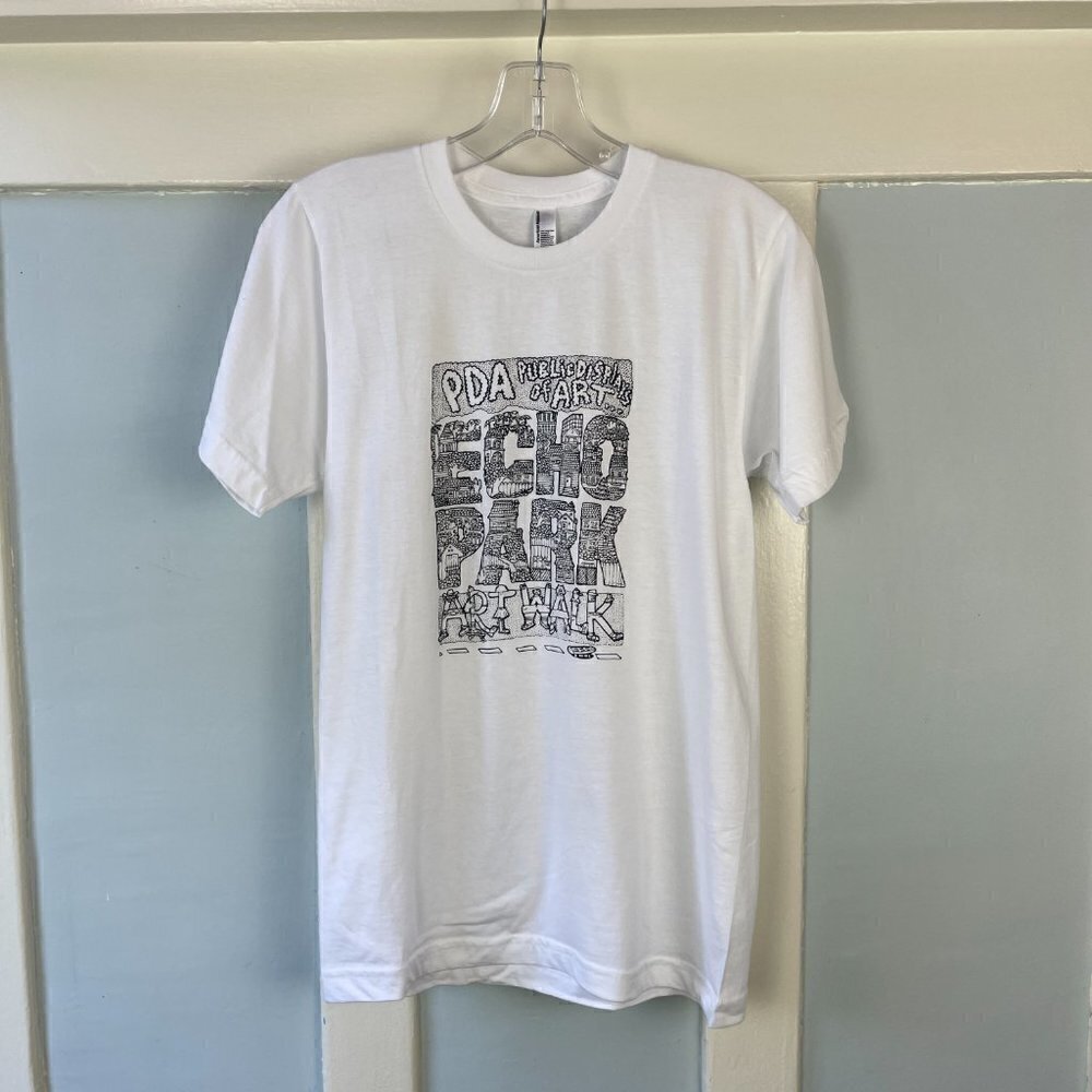Black PDA Echo Park Art Walk T-Shirt